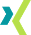 Abstract logo of a teal right-pointing arrow and a lime green left-pointing arrow.