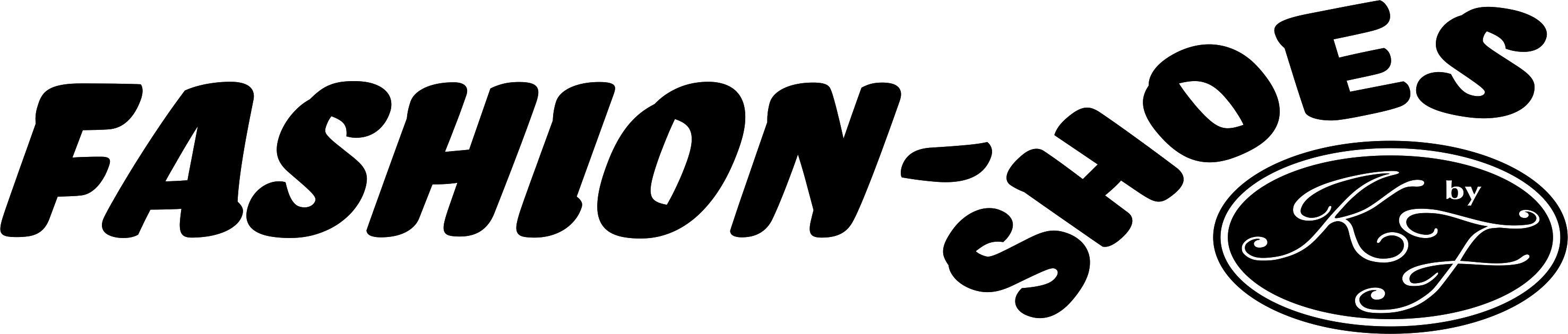 Logo for 'Fashion-Shoes' with a stylized K&J mark inside an oval.