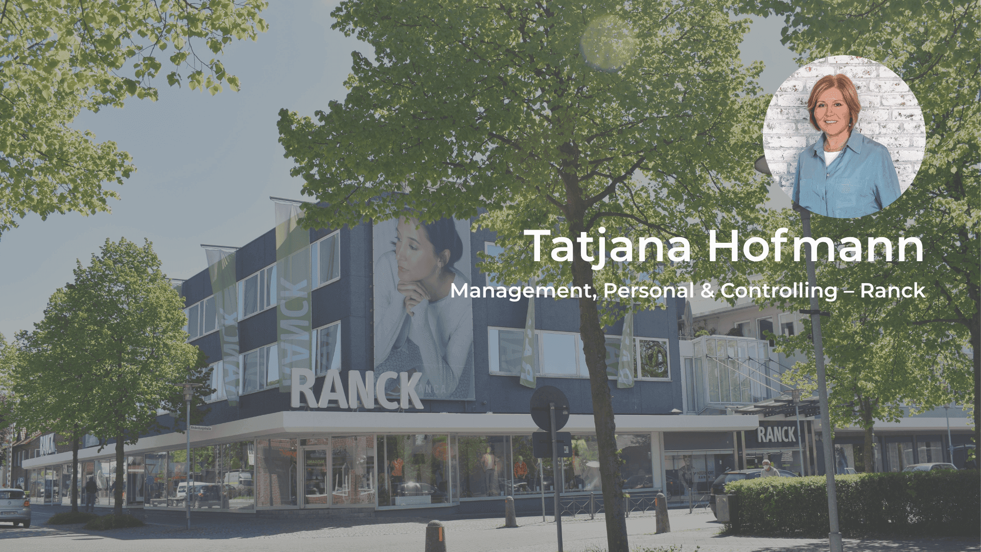 Tatjana Hofmann, Management, Personal & Controlling at Ranck, with company building background.